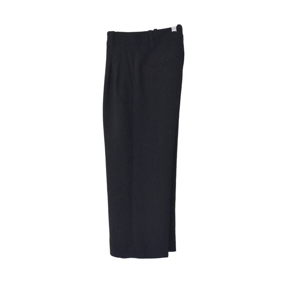 A5 Auth WILFRED Black Pleated Front Straight Relaxed Trouser Pants Size 00 - Picture 4 of 7